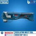 Bosch Oscillating Multi Tool Cordless GOP 185-Li Charger Baterai 4 AH