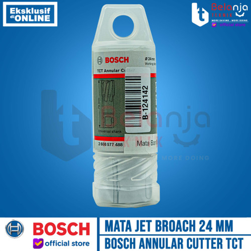 Bosch Annular Cutter TCT 24MM Mata Jet Broach Bor Magnet 24 X 35 MM