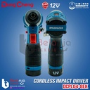 Dongcheng Bor Obeng Baterai DCPL04-8 EK 12V SET Brushless Impact Driver Cordless DCPL04-8EK DCPL 04-8