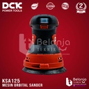 DCK Mesin Amplas Bulat KSA125 Orbital Sander 5Inch 300W Variable Speed