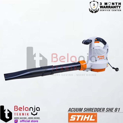 Stihl Mesin Penyedot Daun Kering SHE 81 Vacuum Shredder 45L Elektrik