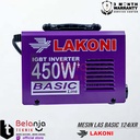 Lakoni Travo Las Basic 124IXR Mesin Las Trafo 120 A 450 Watt Welding