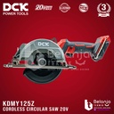 DCK Mesin Circular Saw Cordless KDMY125Z Sirkel Kayu Unit Only 125MM