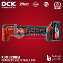 DCK Multi Tools Oscilating Corldess KDMD20DM Mesin Oskilasi KDMD 20