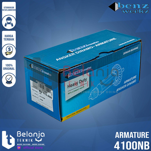 Benz Armature 4100 NB Angker Dinamo Mesin Potong Keramik Marble Makita