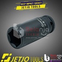 JETJO TOOLS Deep Impact Socket 1/2" DR 6PT 24mm Mata Kunci Sok Panjang