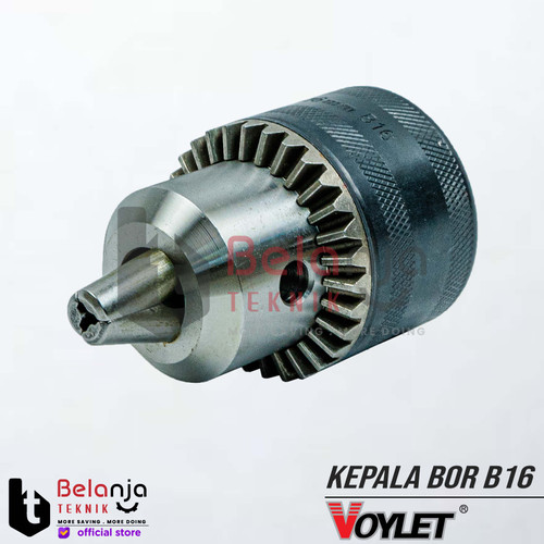 Voylet Kepala Bor B16 16 mm Drill Chuck Kones B16 16MM Kepala Bor 16mm