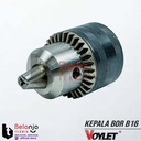 Voylet Kepala Bor B16 16 mm Drill Chuck Kones B16 16MM Kepala Bor 16mm