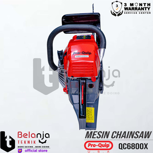 Proquip Mesin Gergaji Potong Kayu QC6800X Chainsaw 22 Inch QC 6800 X