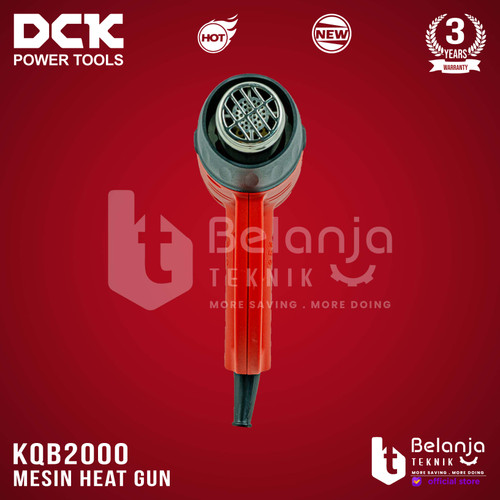 DCK Mesin Heat Gun Hot Gun Mesin Pemanas KQB2000 Heatgun 2000 Watt