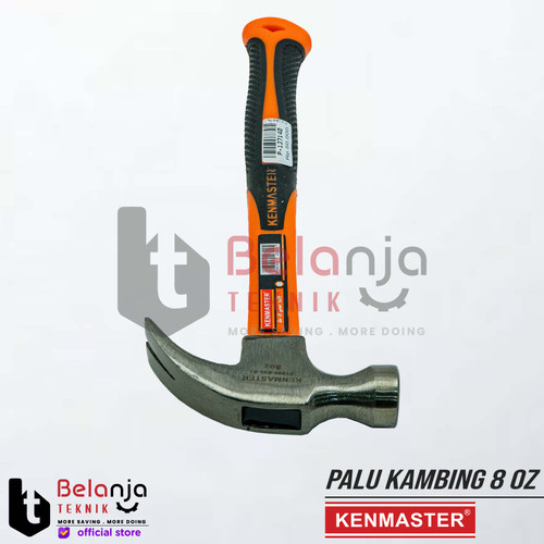 Kenmaster Palu Kambing Heavy Duty 8 Oz Claw Hammer 8oz Paku Beton