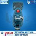 Bosch Oscillating Multi Tool Cordless GOP 185-Li Charger Baterai 4 AH