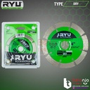 Ryu Dry Diamond Disc 4" Mata Gerinda Potong Keramik Granit 4 Inch