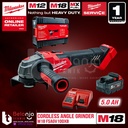 Milwaukee Angle Grinder M18 FSAGV100XB-0X Gerinda Baterai 4" 18V 5 AH