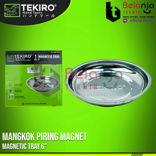 Tekiro Magnetic Tray 6 Inch Mangkok Piring Magnet Tempat Mur Baut 6 in