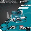 Makita Grease Gun Cordless DGP180Z Mesin Pompa Gemuk Baterai Set 18V