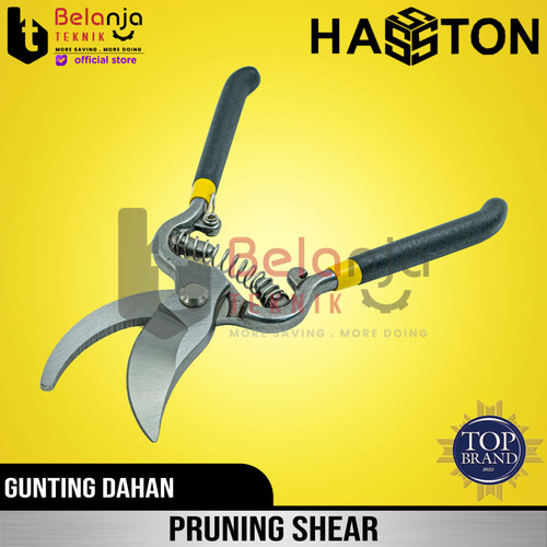 Hasston Prohex Gunting Dahan 9" Gunting Bunga Gagang Karet 91350-021