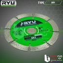 Ryu Dry Diamond Disc 4" Mata Gerinda Potong Keramik Granit 4 Inch