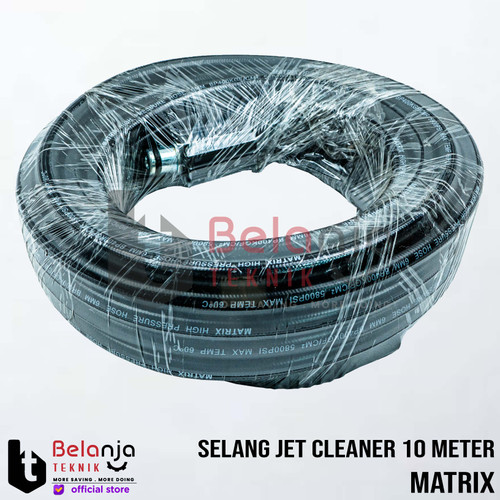 Matrix Selang Jet Cleaner 10 Meter High Pressure Washer Steam 10M Drat
