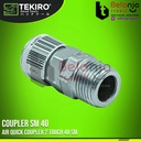Tekiro Air Quick Coupler 2 Touch 40 SM Kopler Angin Kopler 1/2 Inch