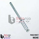 Tyrex Blind Rivets 640 Paku Rivet Ukuran 4.8 X 11 MM Rivetti 500 Pcs