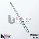 Nichie Blind Rivets 440 Paku Rivet Ukuran 3.2 X 11 MM Rivetti 1000 Pcs