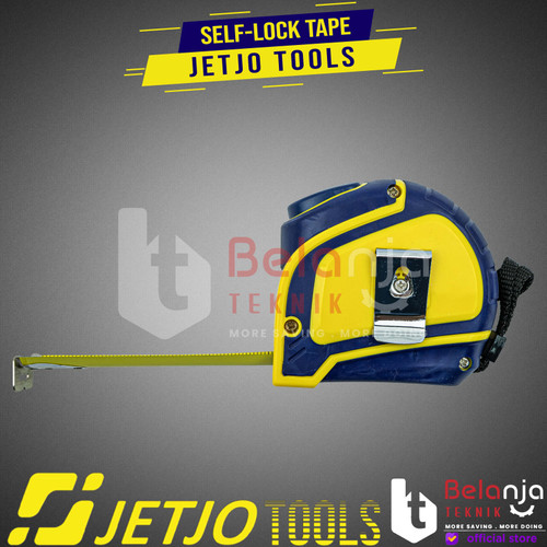 JETJO TOOLS Meteran Tape Rules Tylon Self Lock 7.5 Meter Autostop 7.5M