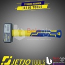 JETJO TOOLS Palu Batu Gagang Fiber 1 KG Stoning Hammer Martil Beton