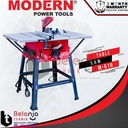 Modern Table Saw M-610 10 Inch Gergaji Potong Kayu Meja 1800 Watt 10"