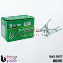 Nichie Blind Rivets 440 Paku Rivet Ukuran 3.2 X 11 MM Rivetti 1000 Pcs