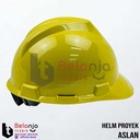 Aslan Helm Proyek Putar Kuning Safety Helmet Fasttrack Helm Kerja