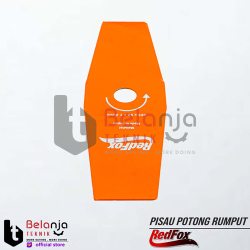 Redfox Brush Cutter Blade 30 CM Mata Pisau Potong Rumput Gendong 30CM