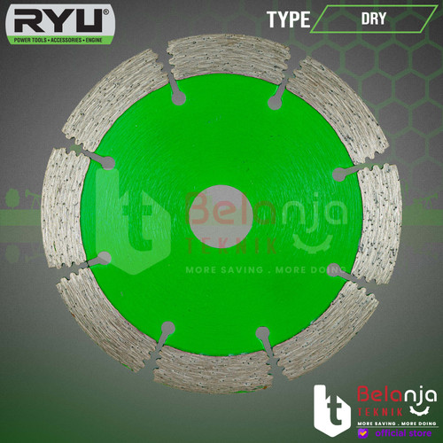 Ryu Dry Diamond Disc 4" Mata Gerinda Potong Keramik Granit 4 Inch