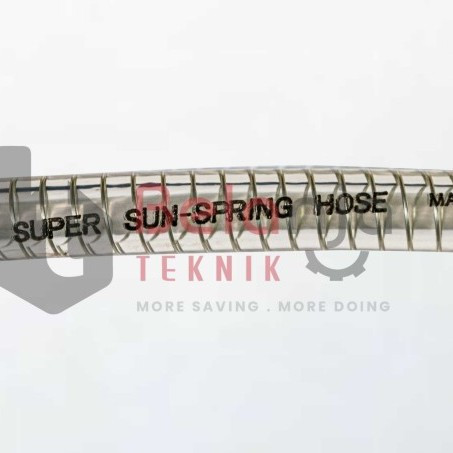 Selang Benang Spring Hose Kawat Spiral 1.5 Inch Selang PVC 1 1/2 Inch