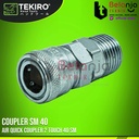 Tekiro Air Quick Coupler 2 Touch 40 SM Kopler Angin Kopler 1/2 Inch