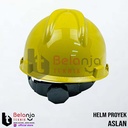 Aslan Helm Proyek Putar Kuning Safety Helmet Fasttrack Helm Kerja