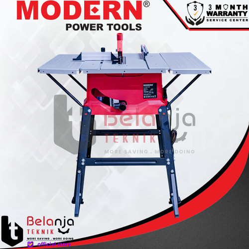 Modern Table Saw M-610 10 Inch Gergaji Potong Kayu Meja 1800 Watt 10"