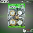 Ryu Mata Bor Sikat Kawat Mangkok Set 5 Pcs SIkat Bor Wire Brush Bor