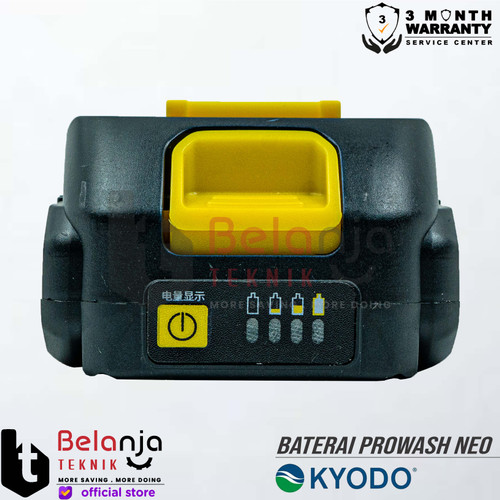 Kyodo Baterai Prowash Neo Battery Mesin Cuci Jet Cleaner Cordless 20V
