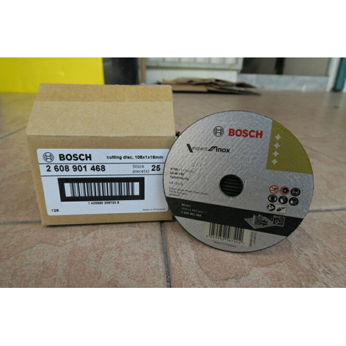 Bosch Inox Batu Gerinda 4 Inch X 1 MM Mata Gurinda Potong Stainless