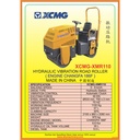Alat Pemadat Aspal Hydraulic vibration road roller AKS - XCMG-XMR110