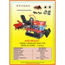 Diesel crawler tractor /  traktor Amfibi / Cultivator / Mini Loader