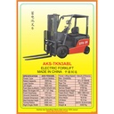 Forklift Eletric 3 TON - Lithium Baterai  - TKN3ABL