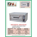 OVEN GAS 1 DECK 1 TRAY OVEN PEMANGGANG KUE ROTI BAKING AKS-GO101
