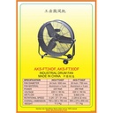 Drum Fan Movable / Drum Fan Industri Tornado , Blower Hitam