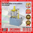 Double Action Hydraulic Mesin Press Machine 70 Ton 4 Tiang - HM70TA
