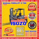 Manual Forklift Original Transmission Engine Isuzu Japan 3 Ton - TM3M