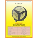 Drum Fan Movable / Drum Fan Industri Tornado , Blower Hitam