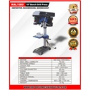 BEST SELLER Mesin Bor Duduk 16 mm Bench Drill - GRATIS RAGUM