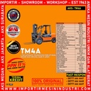 Automatic Transmission Diesel / Forklift Max 4 Ton Engine ISUZU - TM4A